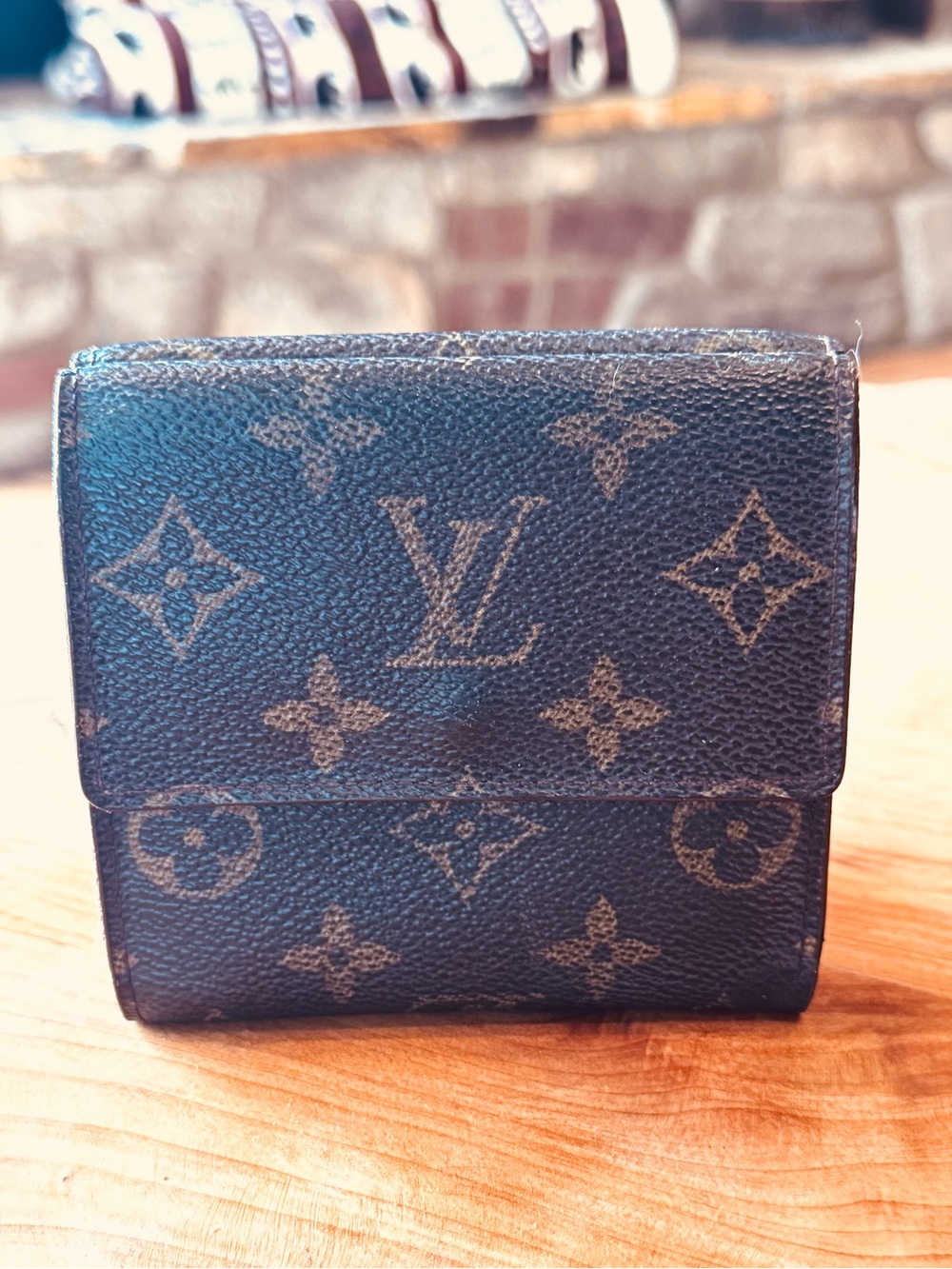 Louis Vuitton, Elise monogram, compact, vintage wallet - Picture 3 of 16